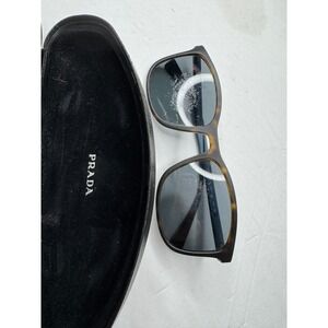 Prada Linea Rossa SPS 01T Tortoise Navy Blue Square Sunglasses Frames Italy